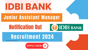 IDBI Bank Junior Assistant Manager Online Form 2024 - Apply Now for Exciting Opportunities!